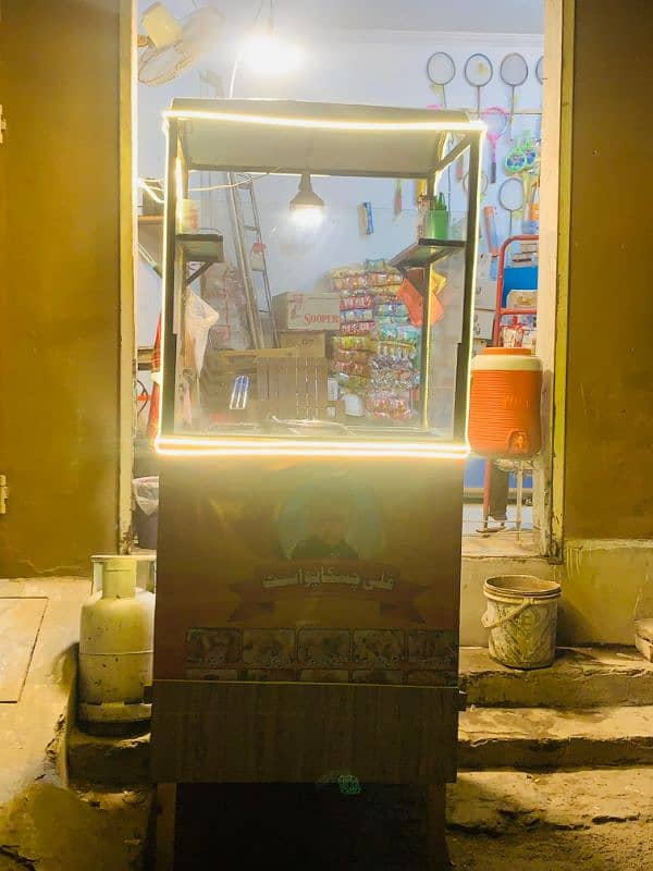 Food Stall Counter with complete setup 11