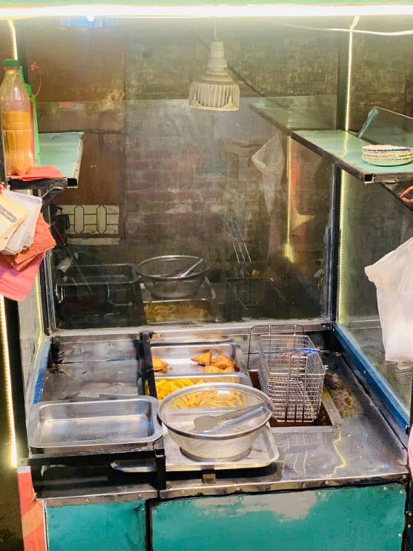 Food Stall Counter with complete setup 12
