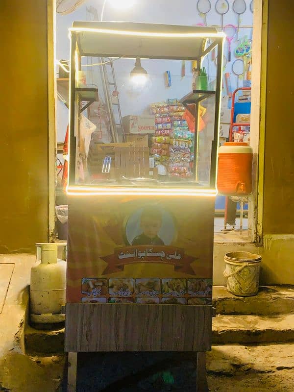 Food Stall Counter with complete setup 16