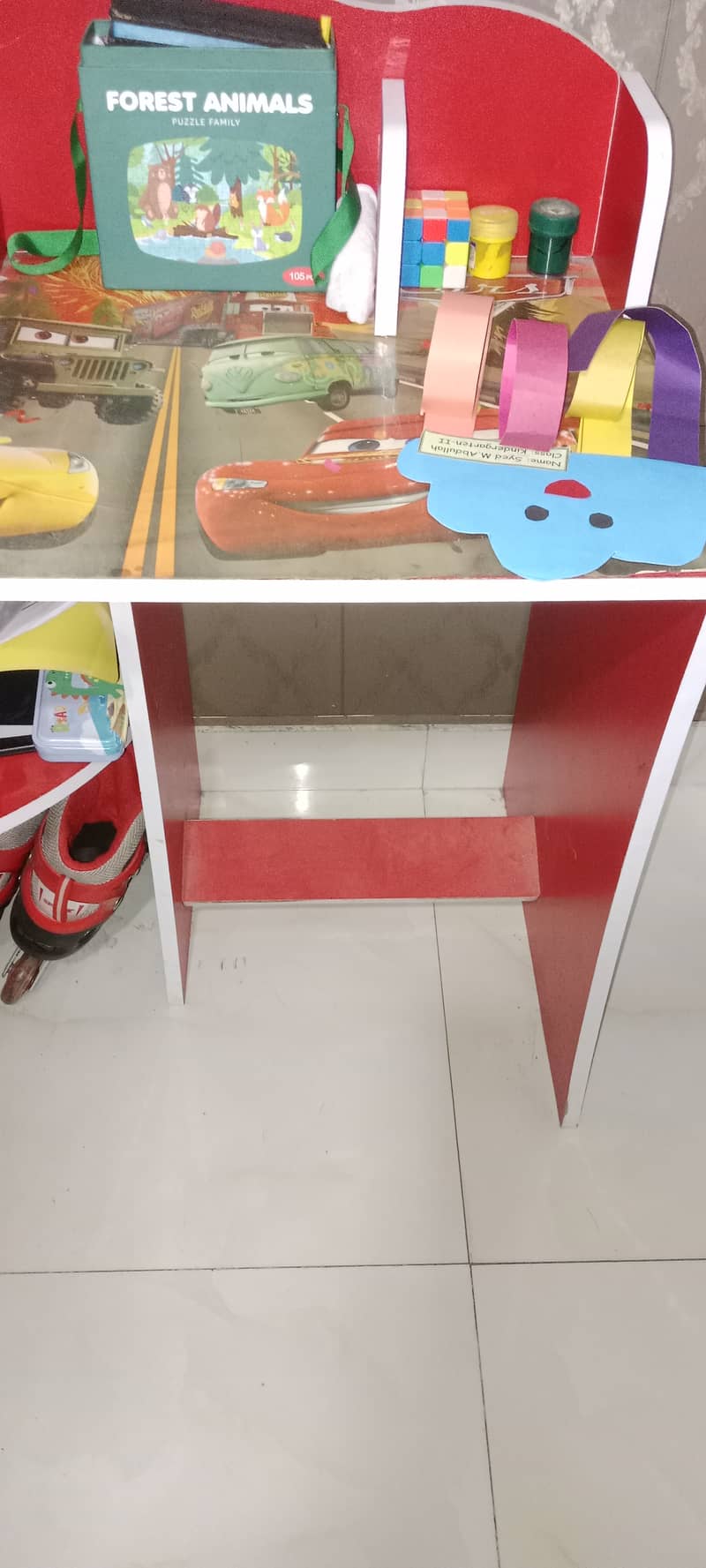 study table like new 1