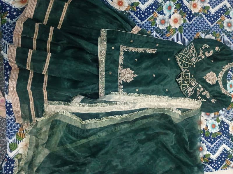 Long Shirt with Gharara 1 time used 2
