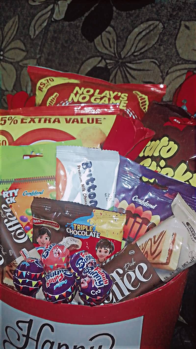 "Birthday Bash Snack Box" 2