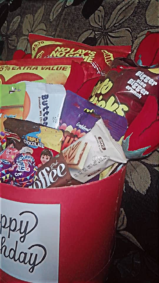 "Birthday Bash Snack Box" 6