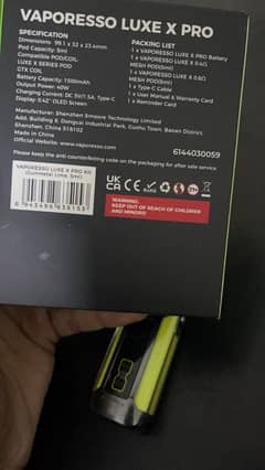 Vaporesso Luxe X Pro