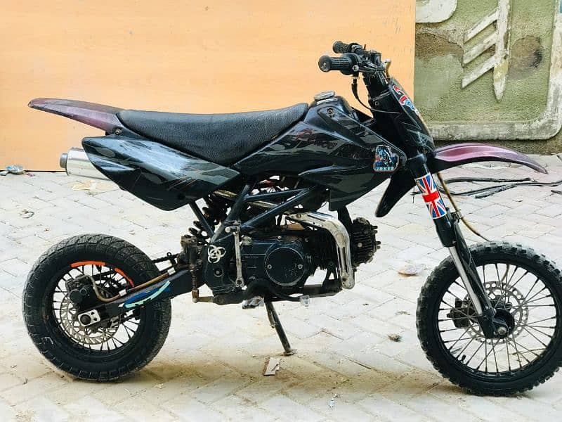 Trail Bike 124cc used me 0