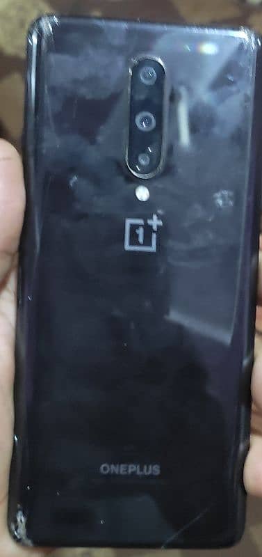 oneplus 8 screen line or back brake hai 1