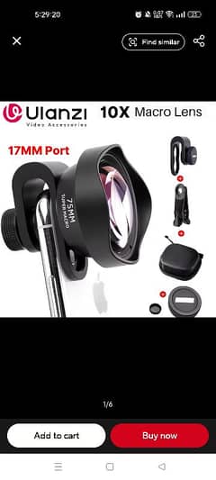 Ulanzi 10x 75mm Macro Lens For Smartphone