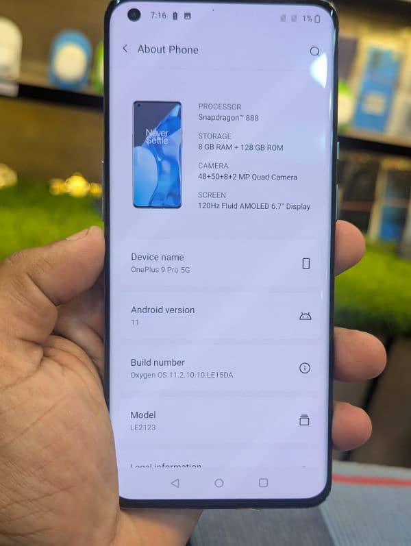 one plus stock . 9 pro 8.128/.     7t  8.128 /.   Samsung a51 full box 2
