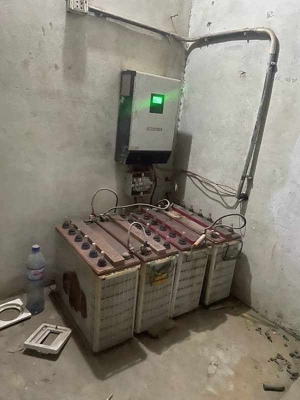 Auto Power 5KW Solar inverter with 8 Solar plates 330w / 270W 2