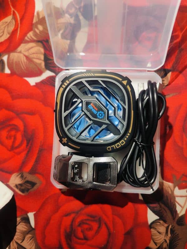 bing Wang X76a Digital mobile Cooling Fan 0