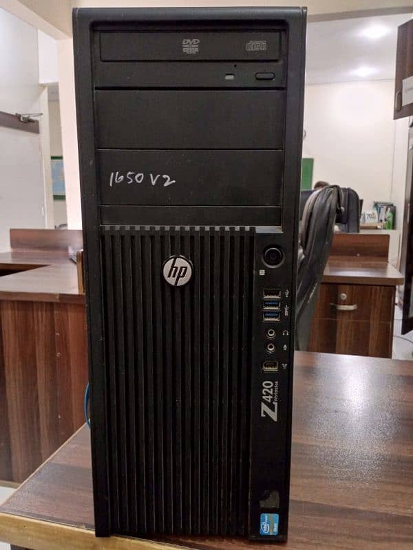 HP Z420 Workstation | Xeon E5-1650 v2 | 16GB RAM | 128GB SSD 0