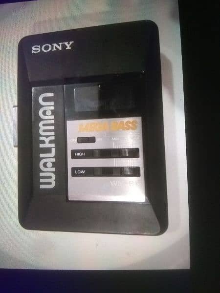 Sony  cassette player ON condition main cassette not check 0