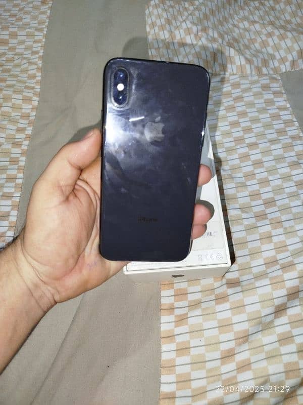 iPhone X 256gb with box PTA Approved 6