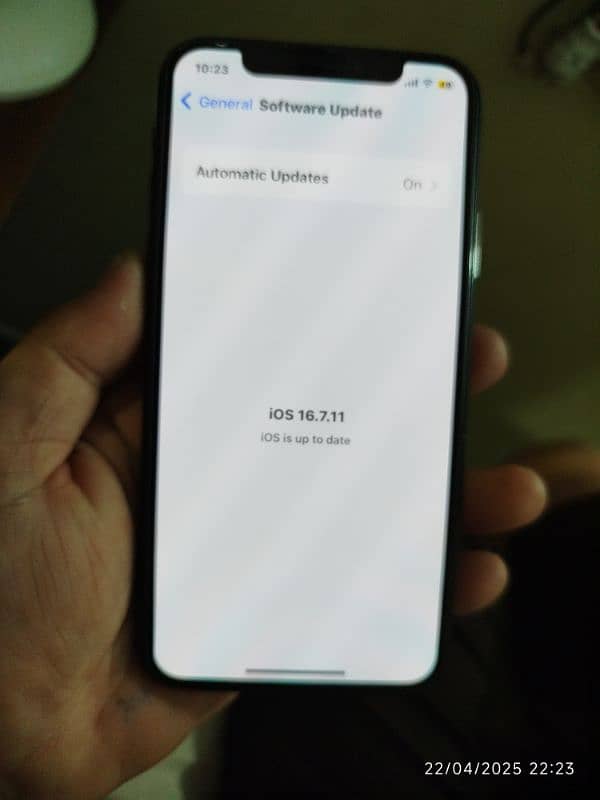 iPhone X 256gb with box PTA Approved 14
