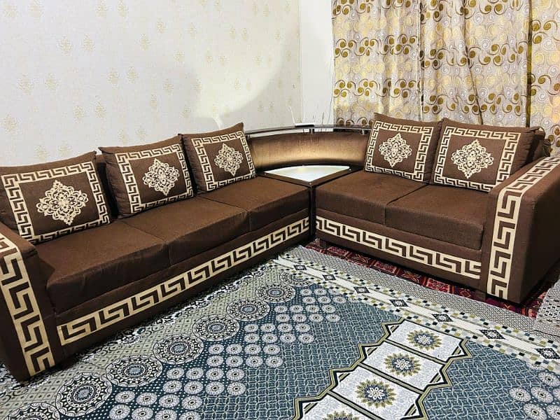 L shape sofa 1