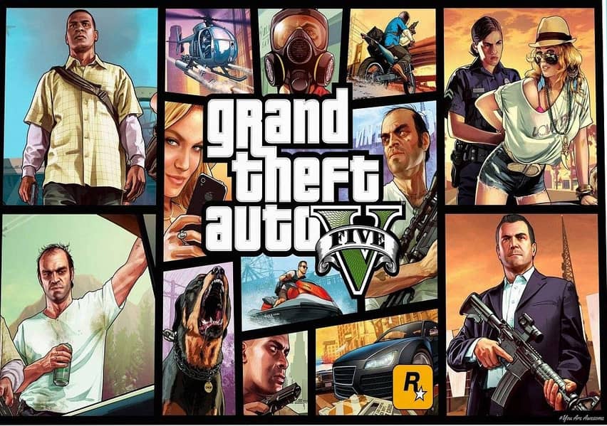 GTA 5 PC GAME INSTALL KRWAYE LAPTOP/PC MAE ALL OVER PAKISTAN GTA V 0