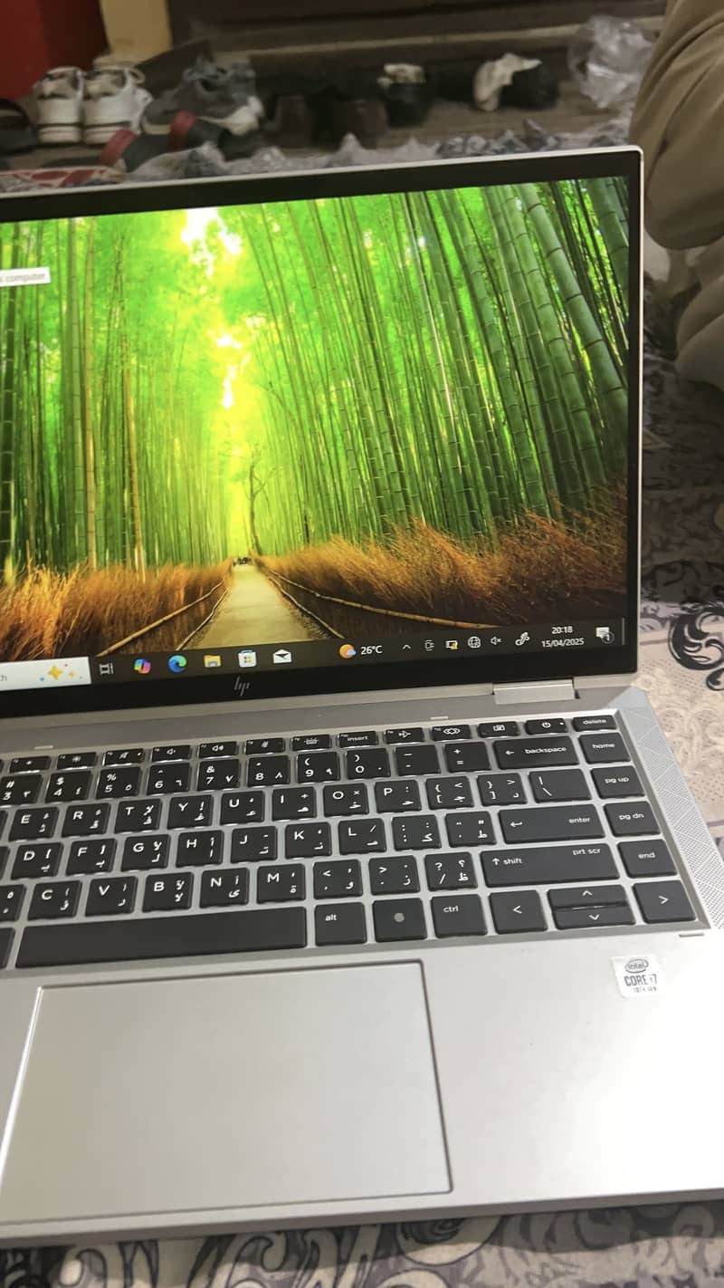 Hp laptop elite book core i 7 10 generation 2