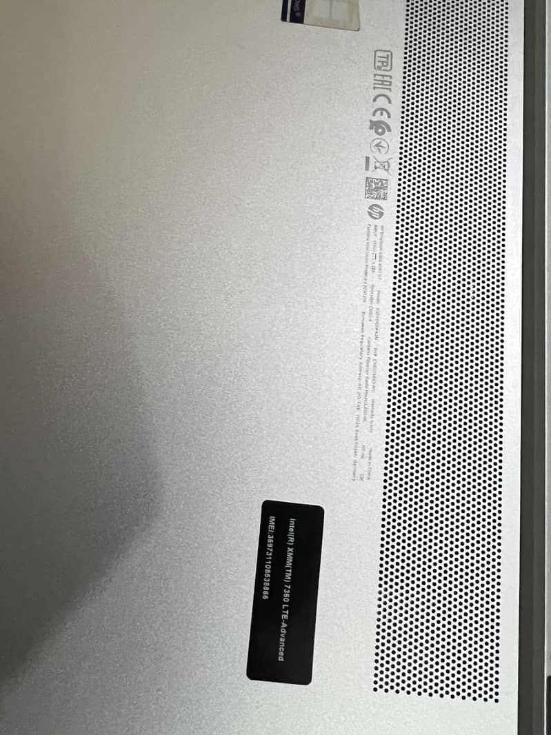 Hp laptop elite book core i 7 10 generation 5