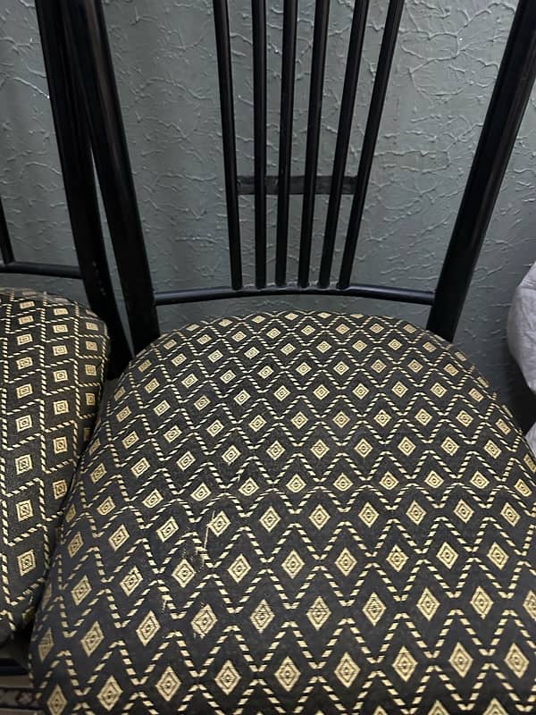 Dining chairs 2 piece only 2000/- 0