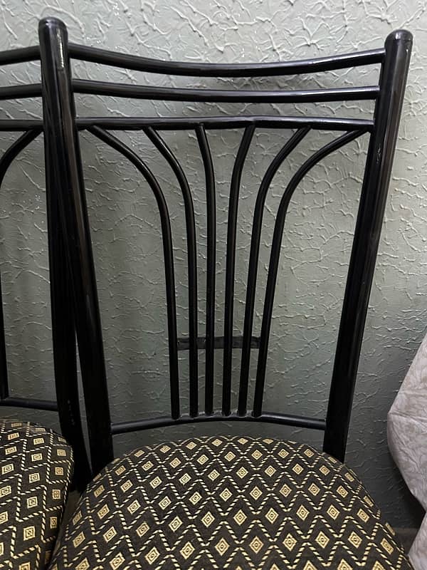 Dining chairs 2 piece only 2000/- 2
