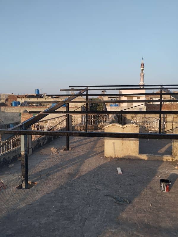 Elevated solar structures installation 0