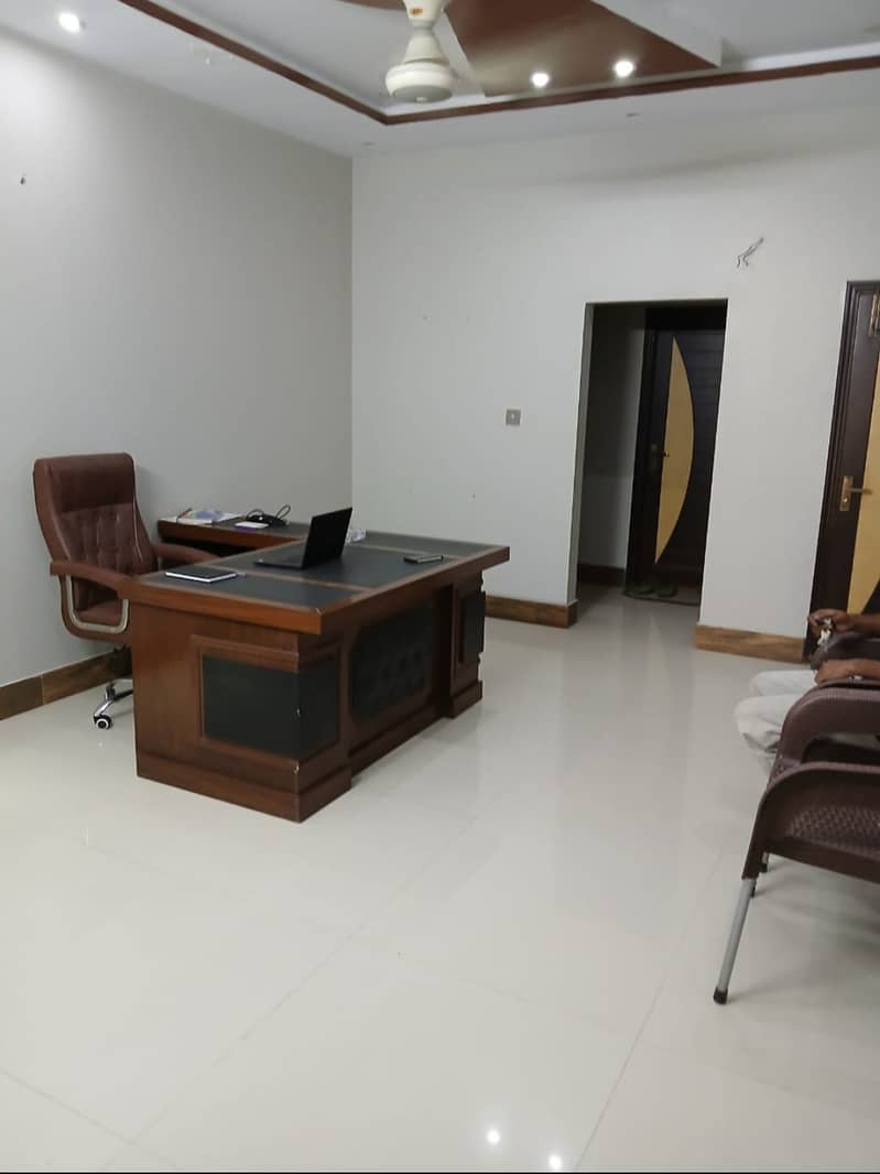 Office table with boss chair 1