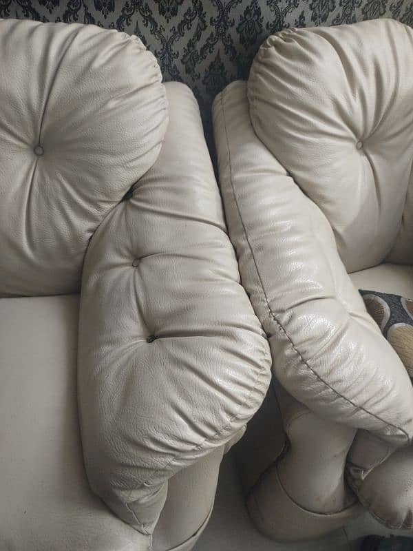 Sofa set 5 seater rexine 1