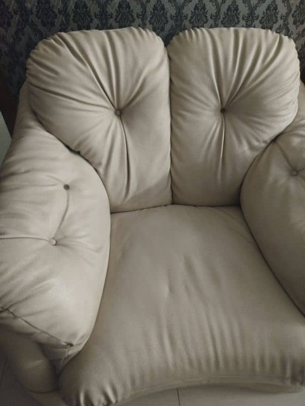 Sofa set 5 seater rexine 3