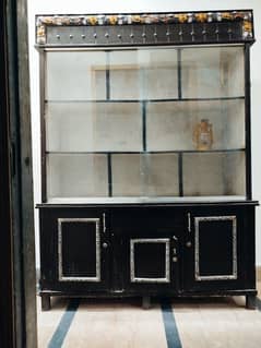 pure wooden showcase