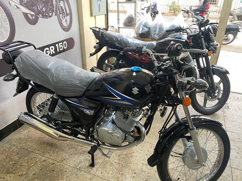 SUZUKI GS 150 2025 REMOTE SYSTEM & SECURITY SYSTEM WITH REGISTRATION 0
