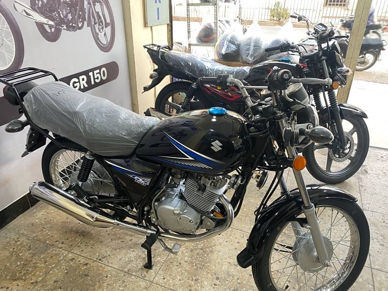 SUZUKI GS 150 2025 REMOTE SYSTEM & SECURITY SYSTEM WITH REGISTRATION 1