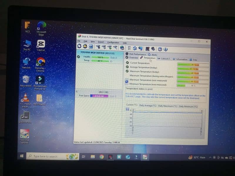 Toshiba dynabook B55/J - Core i3, 8GB RAM, 500GB Hard Drive 6
