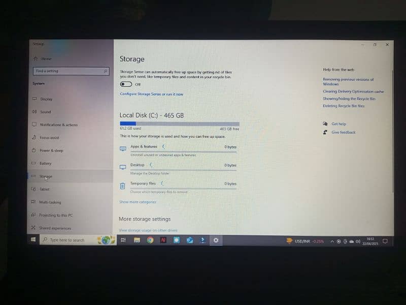 Toshiba dynabook B55/J - Core i3, 8GB RAM, 500GB Hard Drive 8