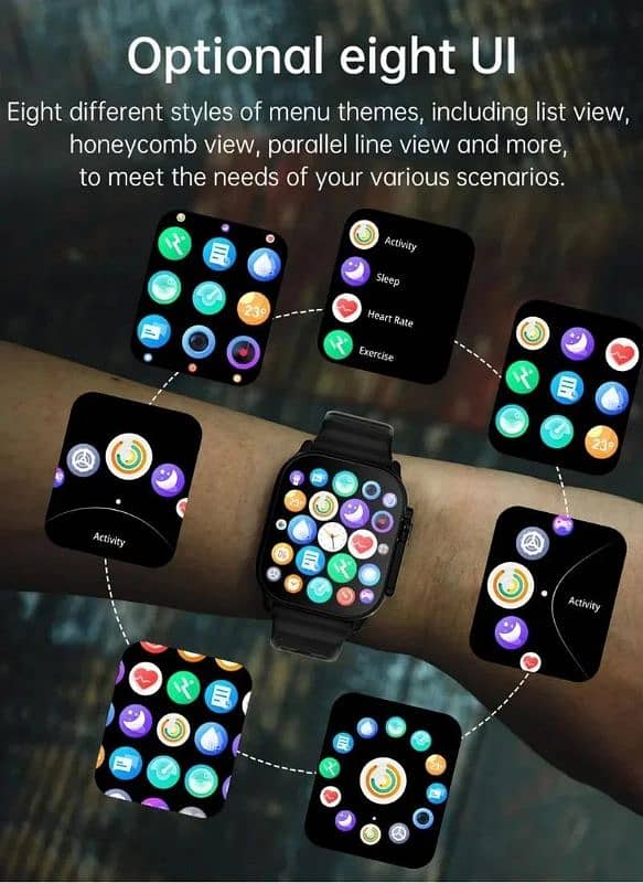 ultra smart watch 7 in 1  watch 4