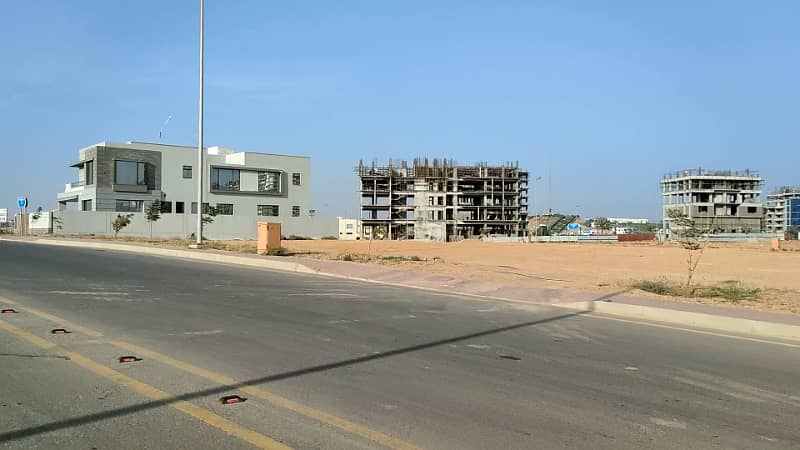 500sq yd Plot Facing Bahria Headoffice FOR SALE (Best Investment Opportunity 0