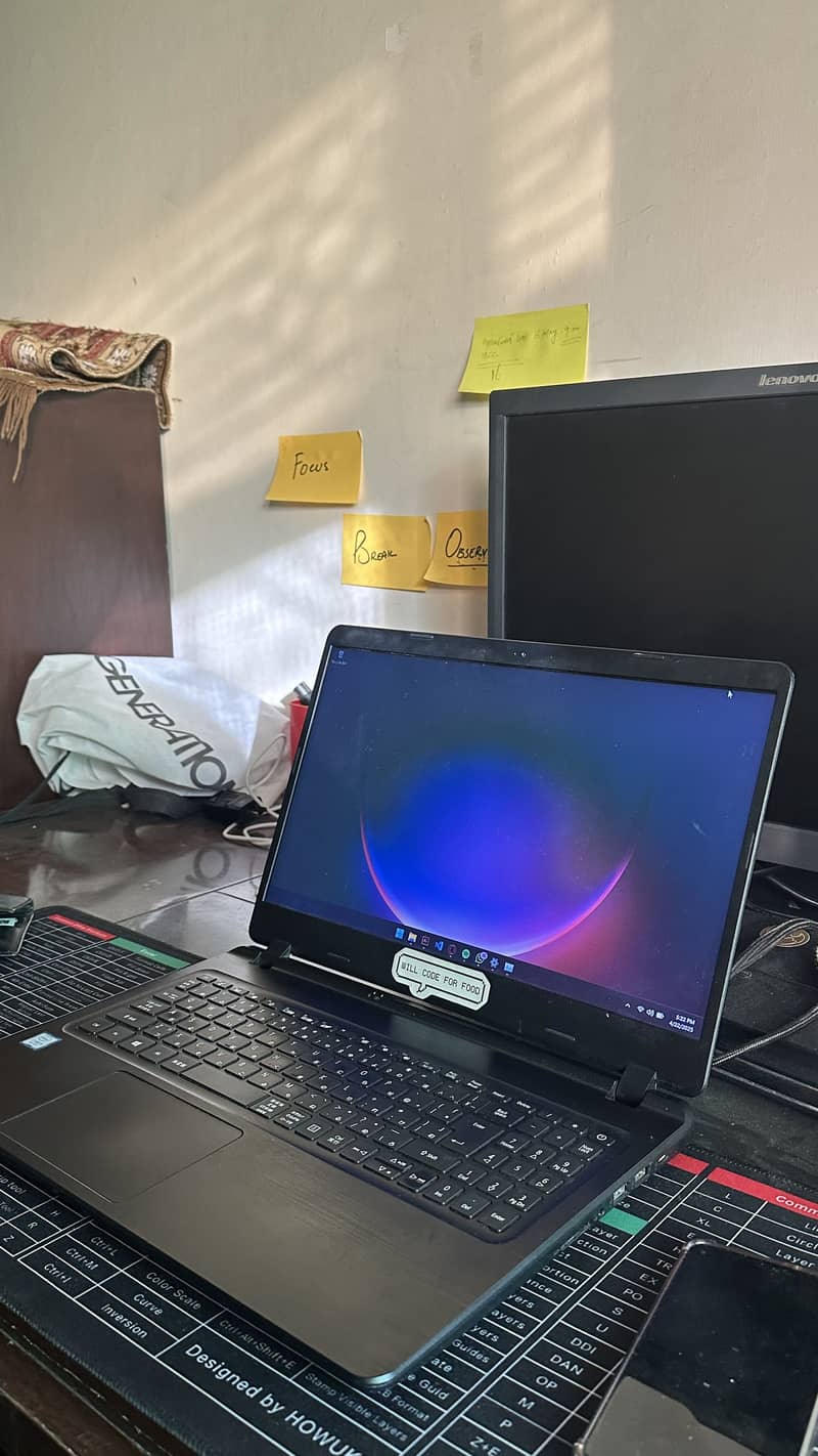 i5 8th gen | 20gb ram | 256 gb ssd , 1tb hhd 0