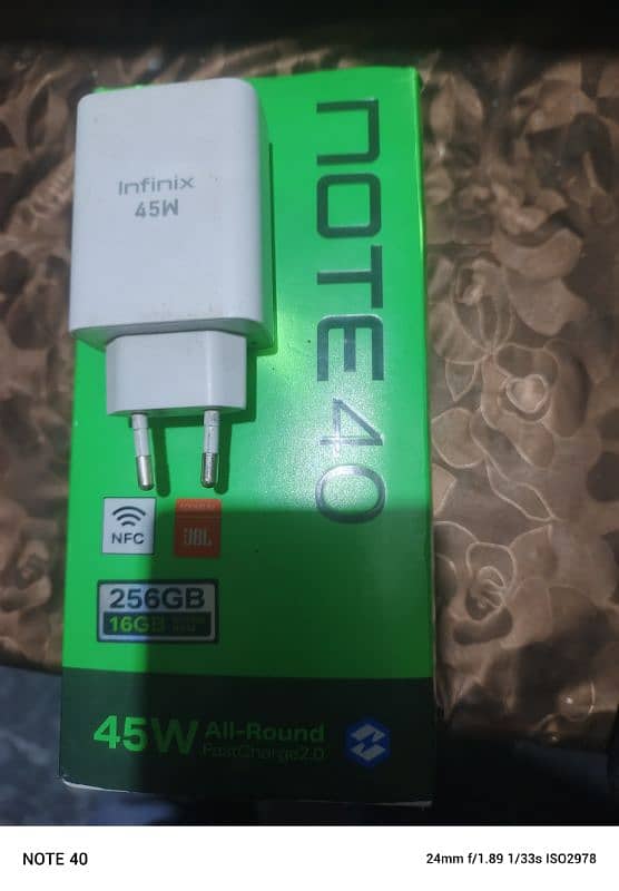 infinix note 40 8+8ram rom 256. . . . 03067223674 12