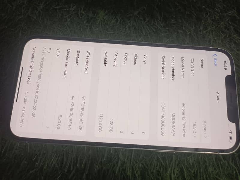 12 Pro Max used phone 128 Gb 4