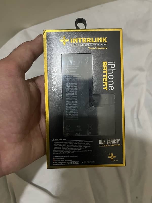 Iphone 11 pro max interlink battery original 1