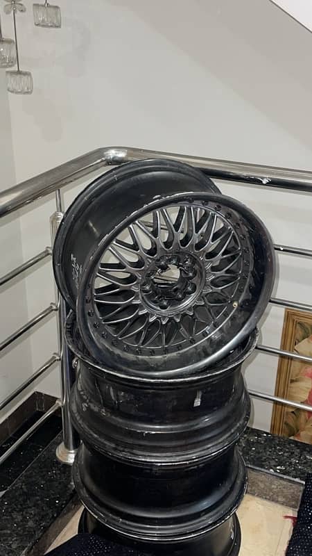17 inches BBS ORIGINAL ALLOY RIMS 0