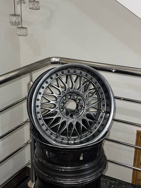 17 inches BBS ORIGINAL ALLOY RIMS 6