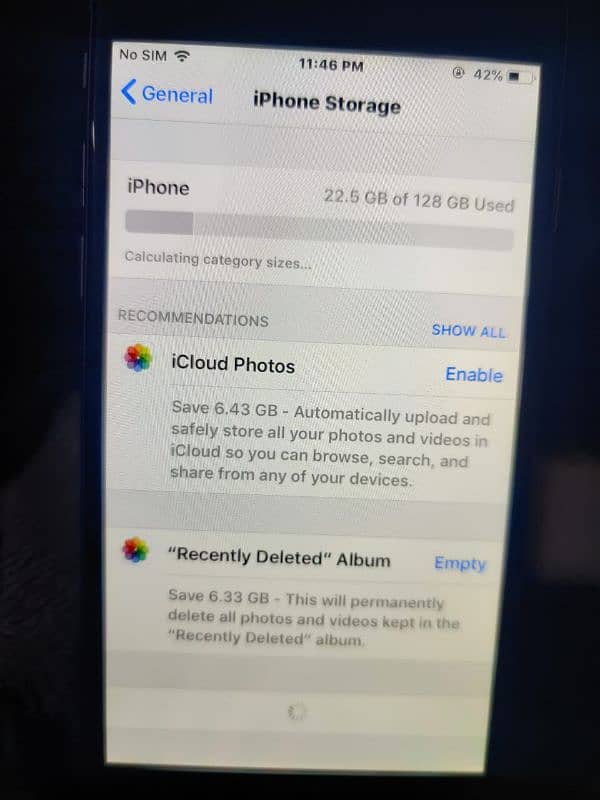 Condition A1 NON PTA  128 GB 6