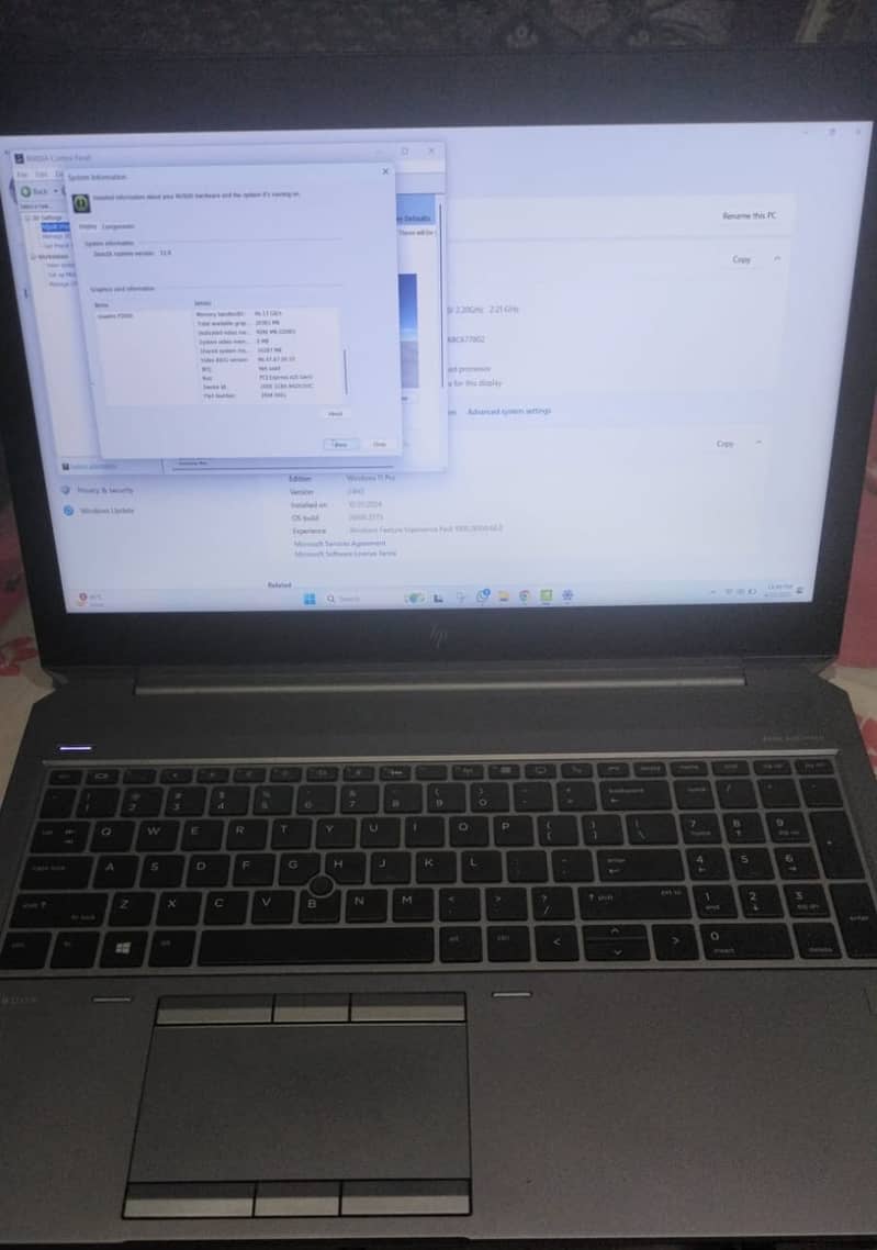 HP ZBook 32GB, i7 8th Gen, 512 SSD, NVIDIA P2000 1