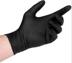 Black Gloves Surgical & Nitrile Disposables
