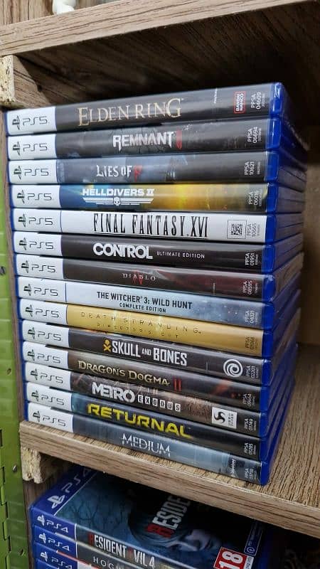 ps5 and PS4 games available for sale 14