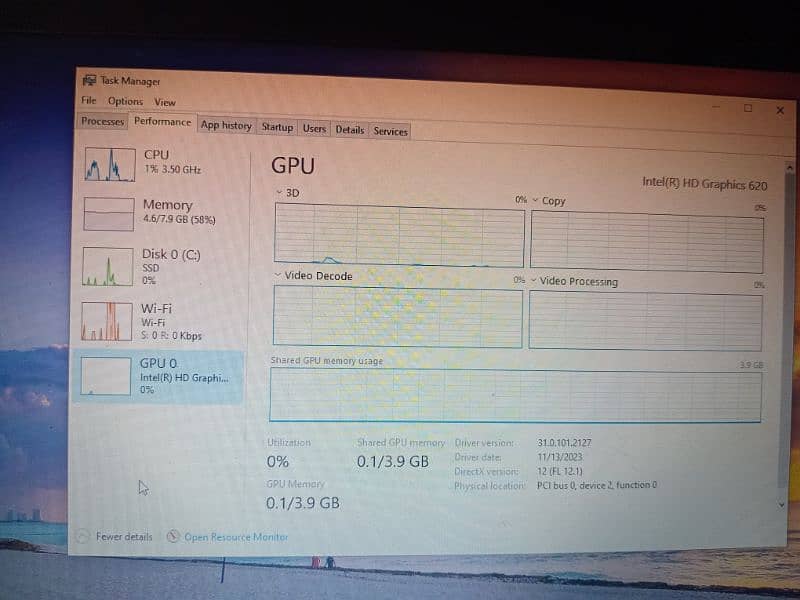 Dell Latitude 5290 Core i5 7th Gen 8Gb DDR3 Ram 256gb SSD 6