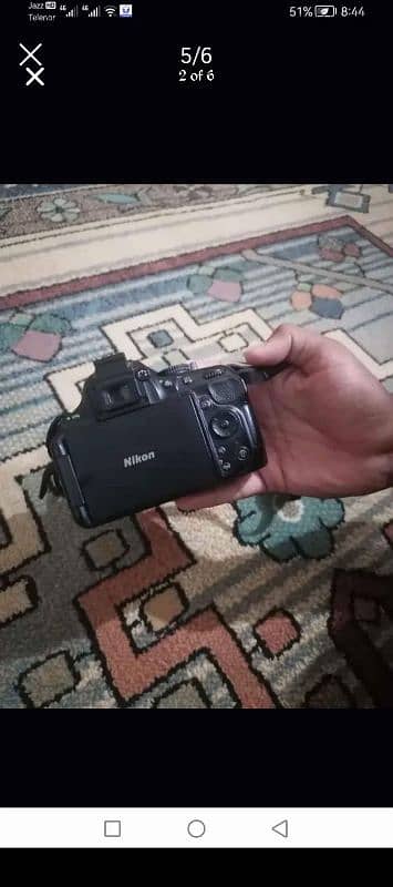 Nikon D5200 with 18-70mm lenz 1