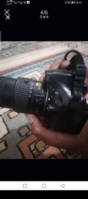 Nikon D5200 with 18-70mm lenz 2