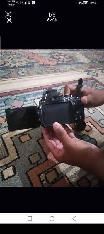 Nikon D5200 with 18-70mm lenz 5