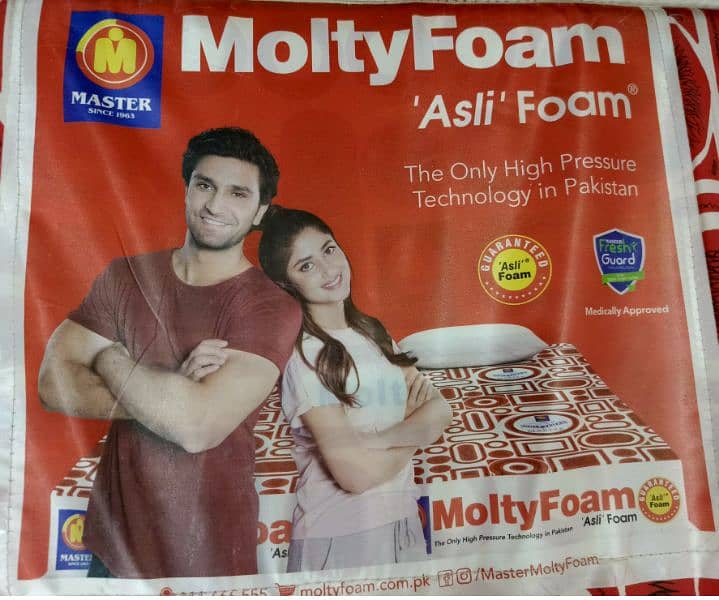 king size orignal moltyfoam mattress 1
